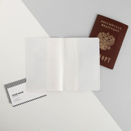 Holographic passport cover "Instanced"-1