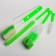 A set of brushes for the care of children's bottles, 5 objects, color mix