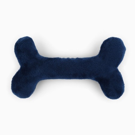 A toy for dogs with a bone of bone, blue-2