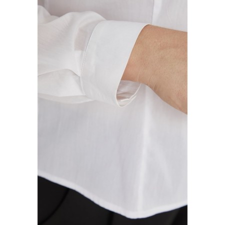 Female blouse, size 56, white color-5