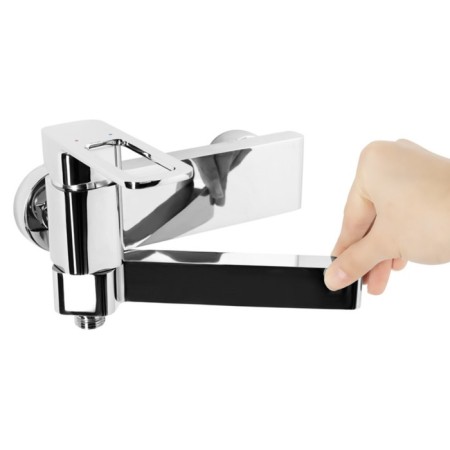 IDDIS Slide Slisb00i02wa bath mixer, one -rod, chrome-5