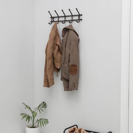 Wall hanger "Coos", 5 hooks, Copper antique color-3