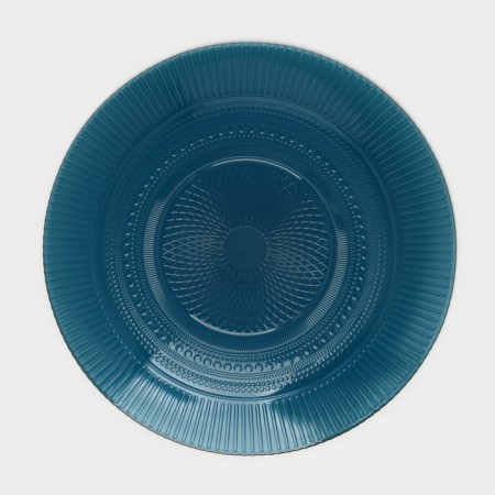 Black lunch plate "Luiza", d = 25 cm-2