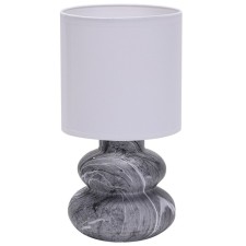 Table lamp Gerhort G32217/1T BK+WT WT, 1x40W, E14, 28x15x15 cm, white color