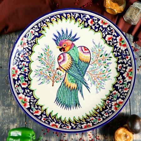 Largan Rishtan ceramics "Firebird", 41 cm, mix-1