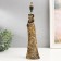 Souvenir Polystone "African in a golden dress" 31.5x8x5.5 cm