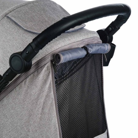 Stroller walking children's maxima (indigo), removable bumper, color light gray-7