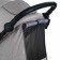 Stroller walking children's maxima (indigo), removable bumper, color light gray