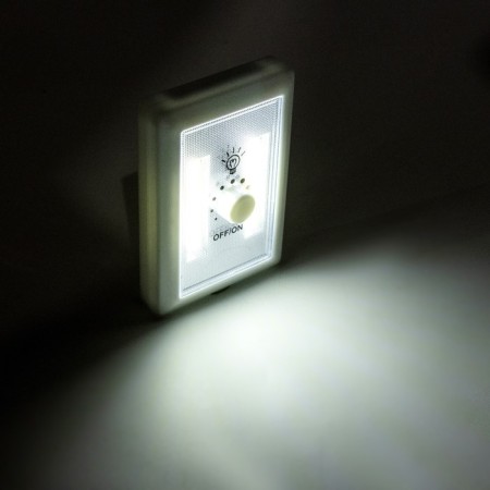 Wizard Lm-lamp, 220 lm, COB, magnet, adhesive base, 7.5 x 11.5 x 3.3cm-5