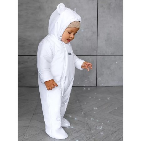 Combineson children's demi -season Amarobaby Spring, height 68 cm, white color-8