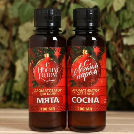 Set "with a light steam" flavor 2 pcs. Pine and mint-2