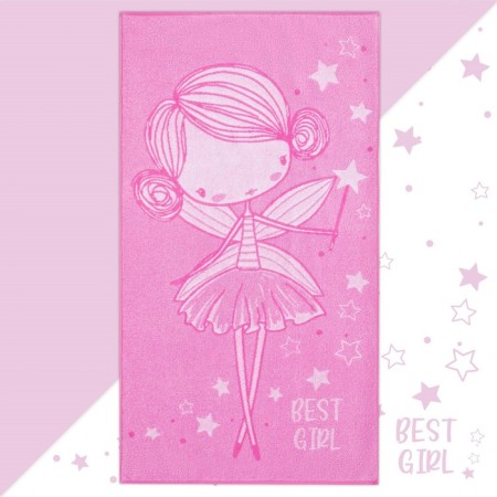 Trick Ethel Best Girl, 70x130 cm, 100% cotton, 420g/m2
