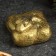 Figure "Snake Glomer" Old Gold, 4x4x2cm