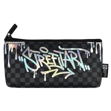 Penal soft, 1 compartment, 90 x 190 x 15 mm, voluminous, punk Phoenix Gray 64963-1