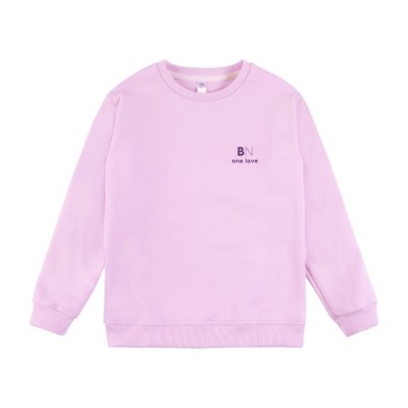 Sweatshirt for girls, height 104 cm, lavender color-1