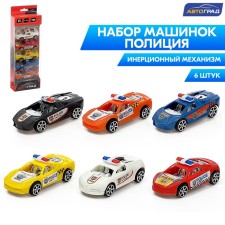 The inertial “Police” machine, set of 6 pcs.