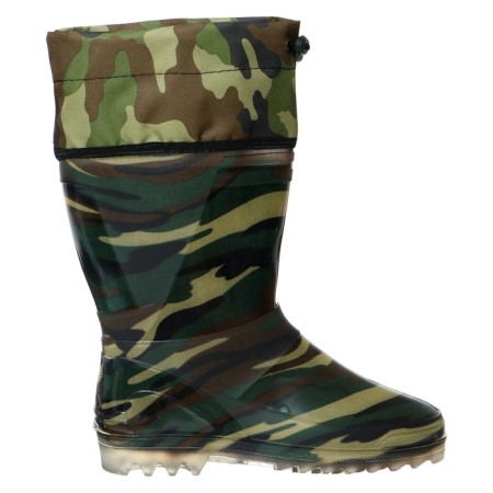 Men's boots S-10RUM, PVC, insulated, camouflage mix, size 44 (285)-4