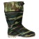 Men's boots S-10RUM, PVC, insulated, camouflage mix, size 44 (285)