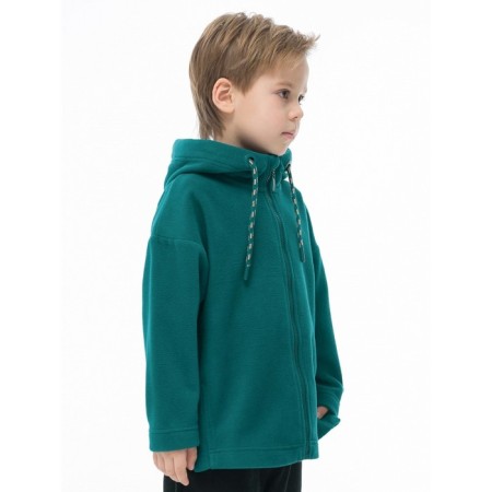 Pelican sweatshirt for a boy, height 104 cm, emerald color-1