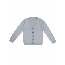 Cardigan for the boy Pure Love, height 122 cm, color gray
