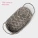 Kashpo wicker "Lucius" 31.5x17.5x15 cm, basket, color gray