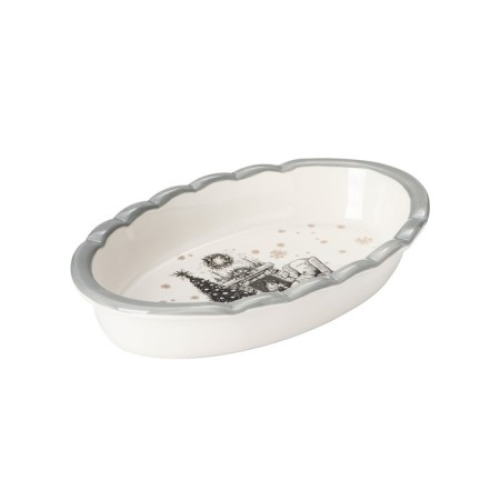 The baking dish of the Housing "Hugge", 28 × 17 × 4.9 cm, white color-2