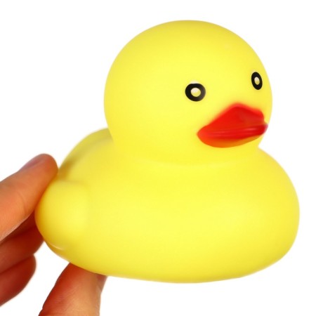 Toys for dogs. Rubber figurine with a “Duck” squeak, 7 cm, mix-3