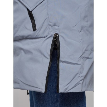 Winter jacket women, size 44, blue color-11