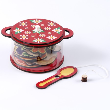 Locking game Sorter "Poster with jam"-1