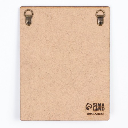Key from the plywood "Love, good luck, happiness"-6
