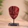 Souvenir "Mask" on a stand, batik, tree 20 cm