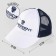 Cap with a net "President", white