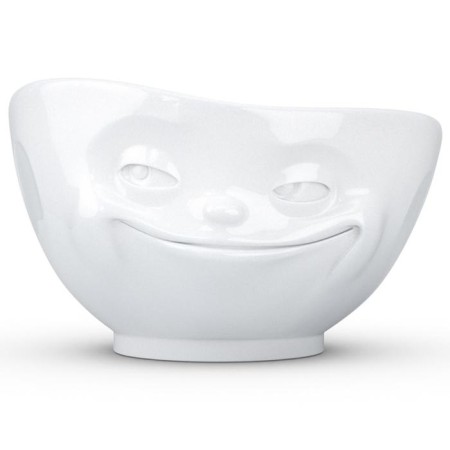 TASSEN Grinning bowl, 1 l, white color