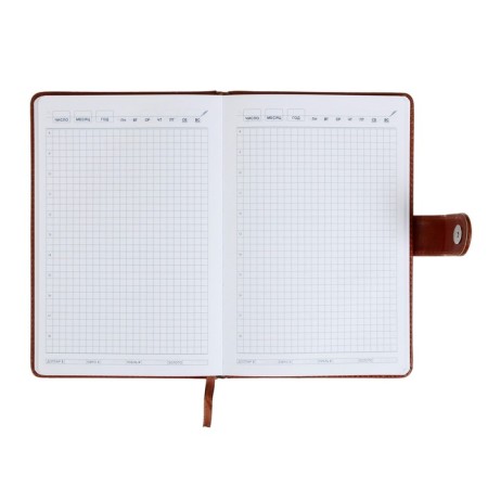 Deliciper of Leduced A5, 140 sheets in a cage, with a calculator, PVC cover, mix-15
