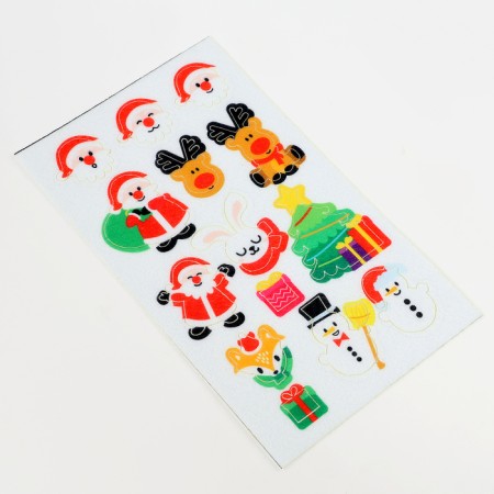 Fetter stickers "New Year's mood", 11 x 18.5 cm, 14 pcs-2
