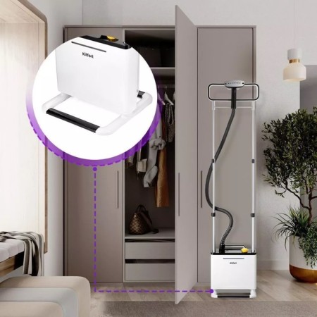 KT-9171 steamer, floor, 1800 W, 2000 ml, 40 g/min, white-7