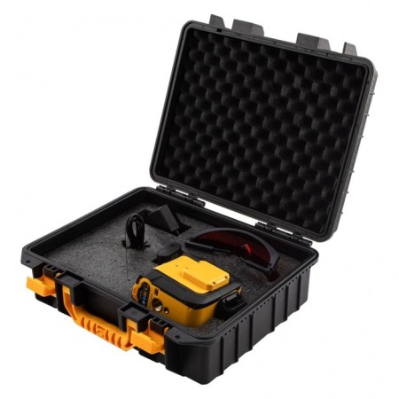 Laser Laser Denzel LX 360-2 Red, 30 m, 635 Hm, 2 rays, LI 2800 mAh, mult and mult and multiple-11