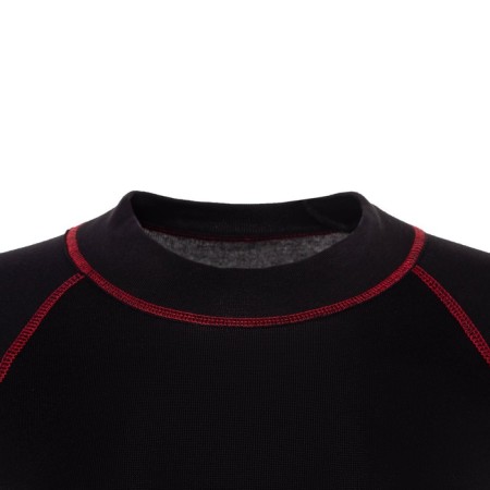 Female thermal underwear (jumper, leggings), black/red color, size 54-7