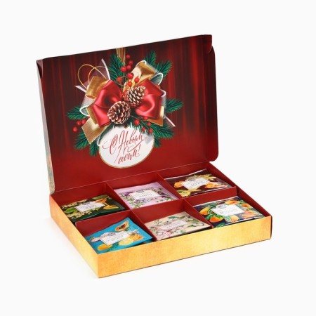 New Year! Black tea "Cozy holiday", assorted, 30 pcs-3