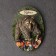 Magnet "Bear with a raised paw", coil