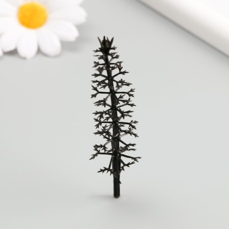 Decor for creating miniatures (trees) "Tree of the tree - Pine" nr 10 pcs 2.2x2.2x8 cm-1
