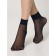 Women's socks Transparent Contte Elegant Solo 20, size 23-25, Nero color, 2 pairs