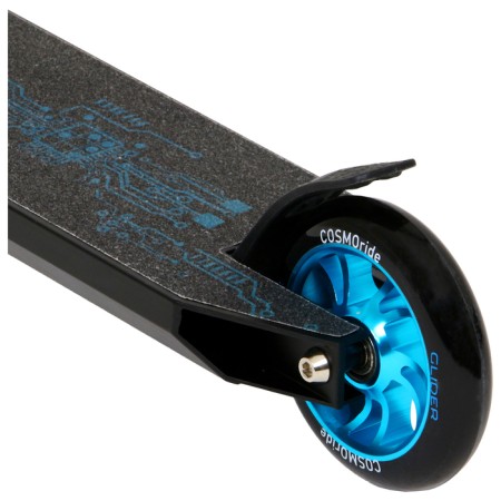 Self -cocketing COSMORIDE GLIDER PRO CG2021, Pu Pu 100 mm, ABEC 7, Black Color-4