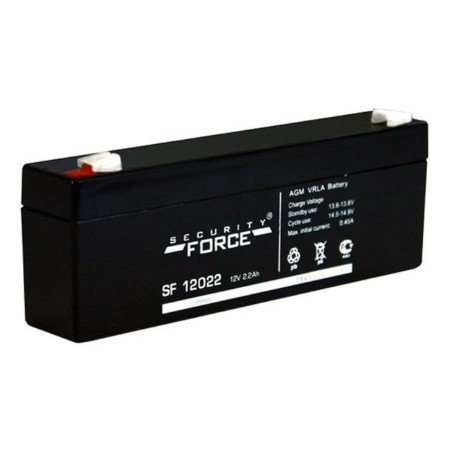 The battery of Security Force SF 12022, 12 V, 2.2 Ah