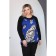 Women's sweater, size 54, the color is blue, black