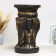 Figure - stand "Three elephants" 28x28x50cm, black gold