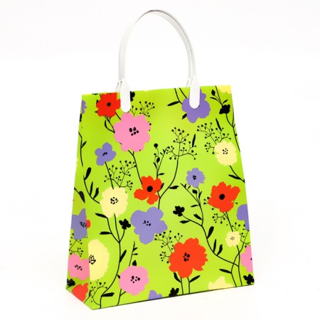 Package "Flowers", 140 μm, soft plastic, 25 x 22.5 x 9 cm