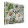 Carty clock is wall-mounted, interior "chamomiles", silent, 30 x 20 cm