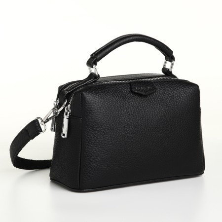 Women's bag, 23*14*10, 2 Otv on lightning, n/pocket, belt regulus, black-3