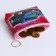 Monetnik's wallet with a zipper, color mix